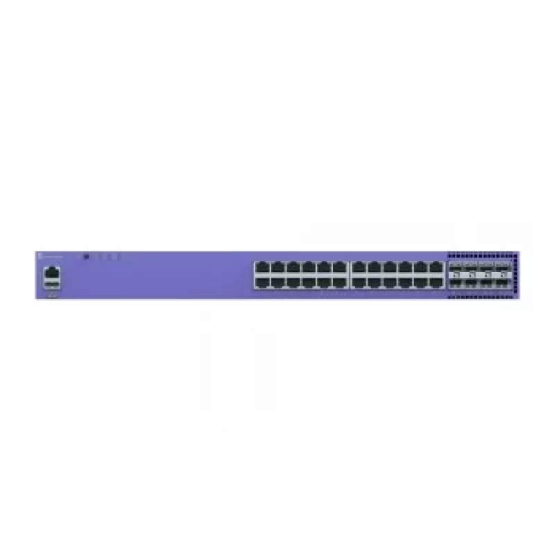 Extreme Networks ExtremeSwitching 5320-24P-8XE switch gerido L2/L3, 24x 10/100/1000 PoE+, 4x 1/10 Gigabit SFP+, 2x SFP-DD, empilhável