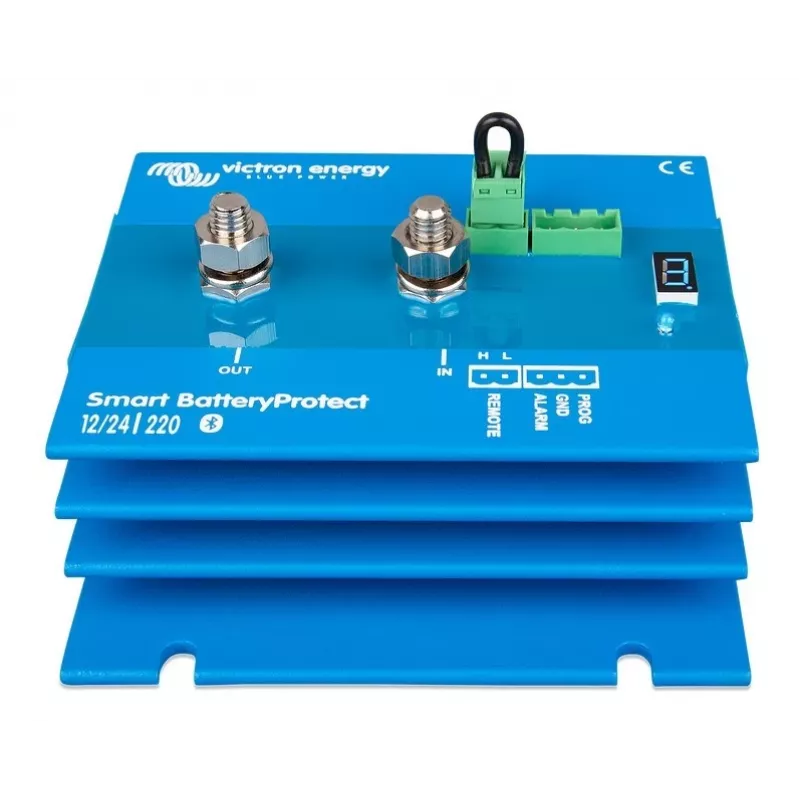 Relé inteligente BatteryProtect Victron Energy BPR122022000 12/24 V 220 A (isolamento automático da bateria)