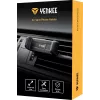 Suporte de telemóvel para automóvel YENKEE YSM 201BK — suporte para grelha de ventilação, ângulo ajustável, preto, adequado para telefones até 6,5 polegadas, 50–85 mm
