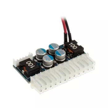 Fonte de alimentação Akasa AK-PE080-03 interior 80 W preto, azul, vermelho, branco, amarelo