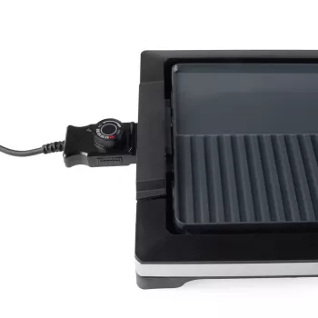 Pancha elétrica Petra PT6244VDE 2 em 1 com revestimento antiaderente e regulação de temperatura ajustável