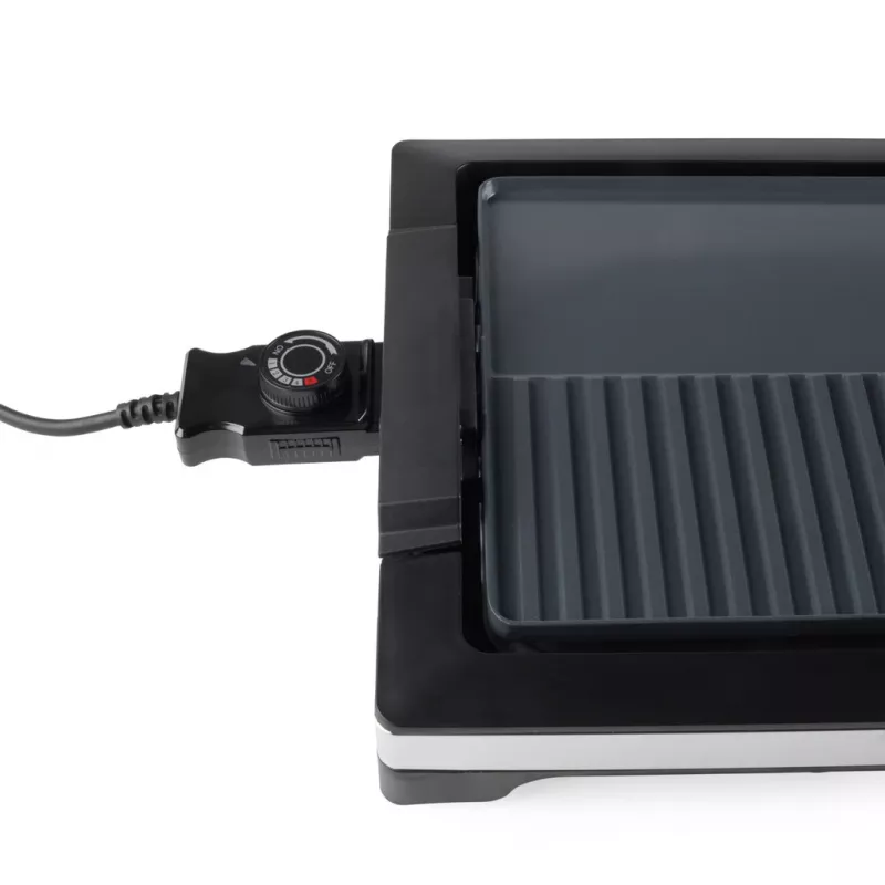 Pancha elétrica Petra PT6244VDE 2 em 1 com revestimento antiaderente e regulação de temperatura ajustável