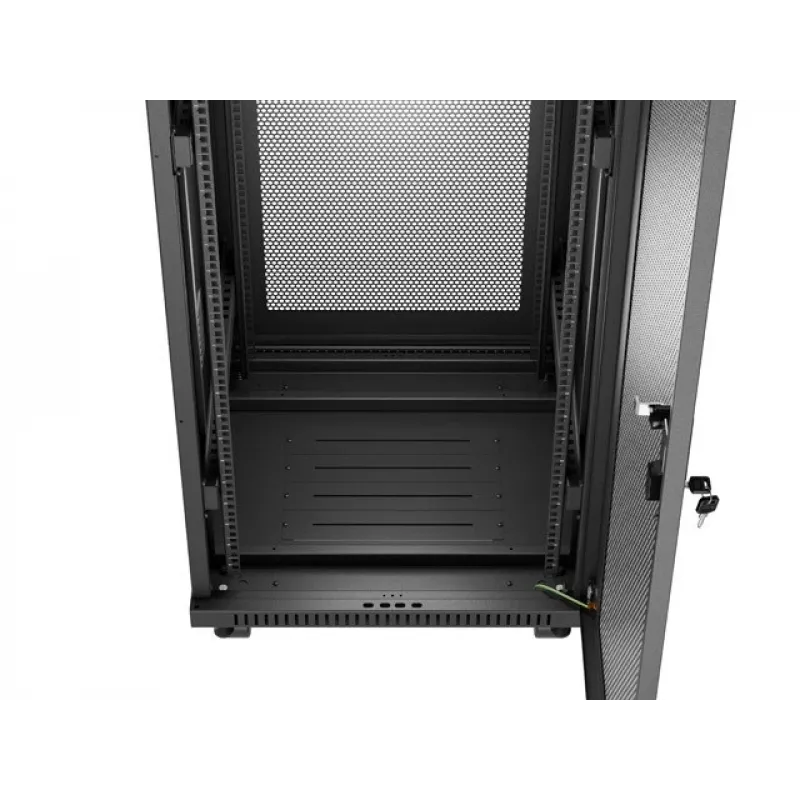 Armário rack Lanberg FF01-6632-23BL 32U Rack autónomo Preto