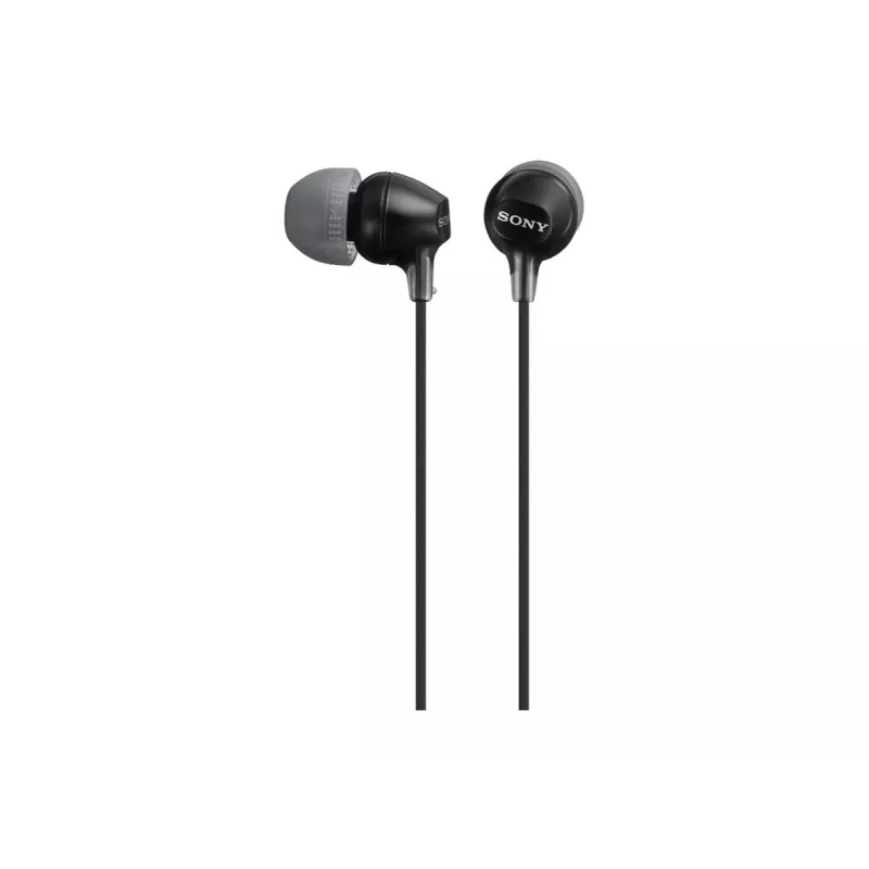 Sony MDR-EX15AP, Com Fios, 8 - 22000 Hz, Chamadas/Música, 3 g, Headset, Preto