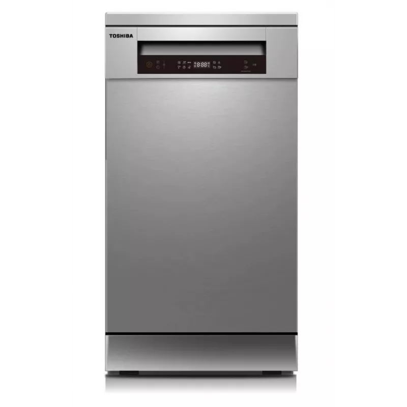 Máquina de lavar loiça Toshiba DW-10F2EE(W)-CZ, 10 conjuntos de louça, 47 dB