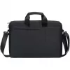 Bolsa de tiracolo Rivacase Biscayne 39,6 cm (15,6 polegadas) Preto