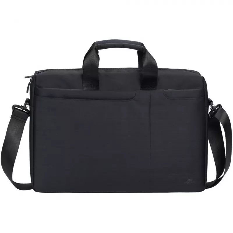 Bolsa de tiracolo Rivacase Biscayne 39,6 cm (15,6 polegadas) Preto