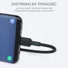 Aukey CB-CA2 OEM cabo de USB-C para USB-A, entrançado de nylon, 2 m, preto