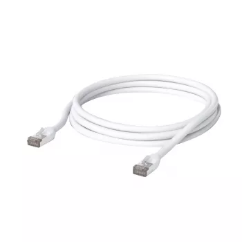 Cabo de rede Ubiquiti UACC-CABLE-PATCH-OUTDOOR-3M-W RJ-45 Cat5e 3 m branco S/UTP TPE
