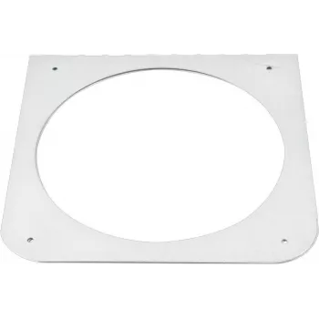 Moldura de filtro EUROLITE 189x189 mm prateada, moldura para folhas de filtro de cor