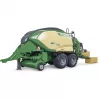 Bruder 02033 Krone Big Pack 1290HDP VC veículo em miniatura, 1:16, com 2 fardos quadrados, verde
