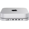 Docking para portátil Satechi ST-GMMSHS com fio USB 3.2 Gen 2 Type-C branco