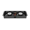 Ventilador de arrefecimento Extralink 2 FANS ROOF COOLING UNIT 220V AC preto metal