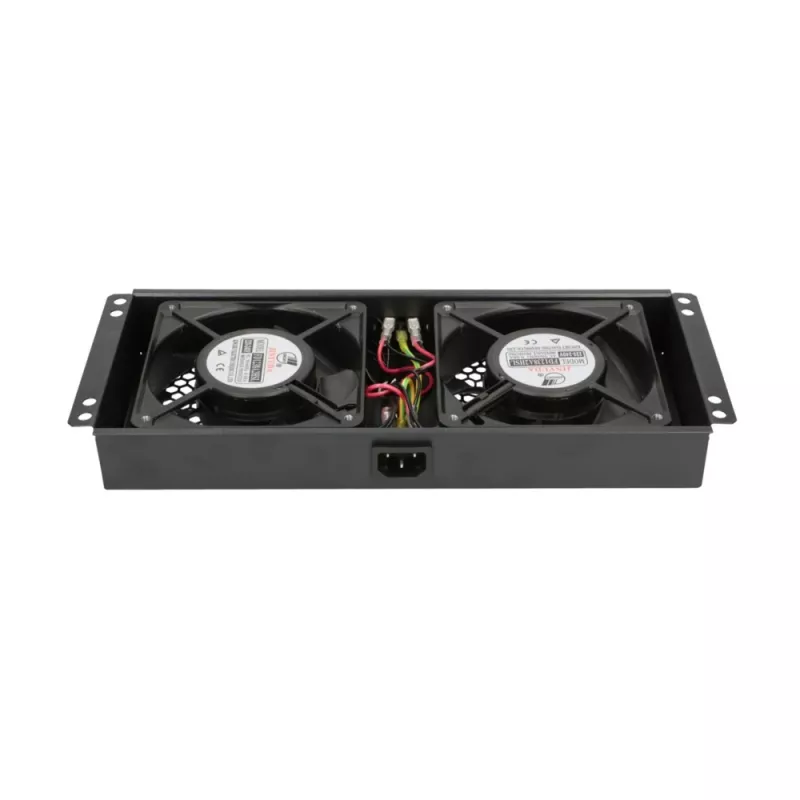 Ventilador de arrefecimento Extralink 2 FANS ROOF COOLING UNIT 220V AC preto metal