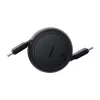Baseus Free2Pull Mini Cabo USB-C para USB-C, 60 W, 1 m, (preto)