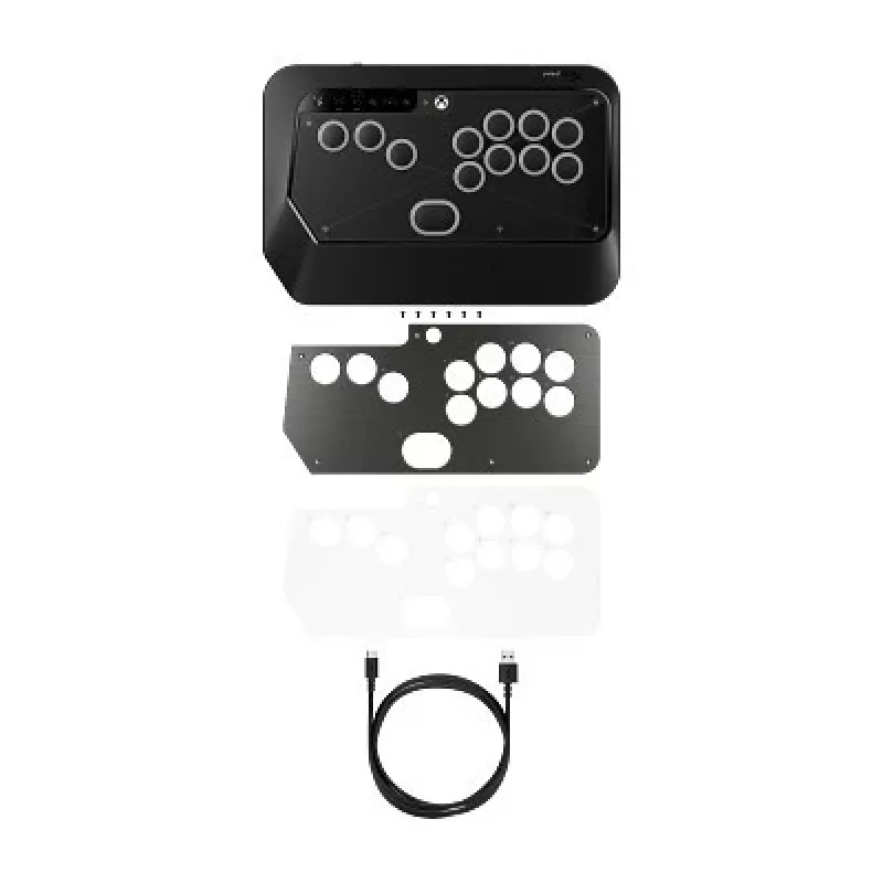 Comando de jogos com fios HyperX Clutch Tachi para Xbox, preto, 846 g, USB-C para USB-A