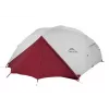 Tenda de grupo MSR Elixir 4 4 pessoas cinzento, vermelho