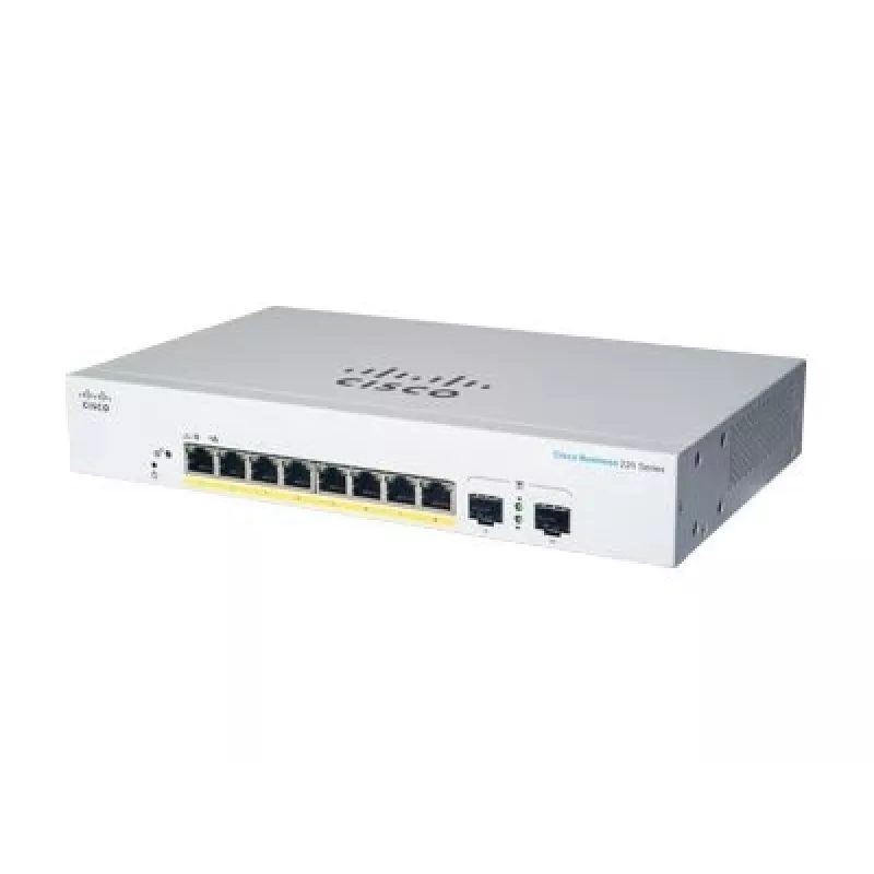Switch inteligente Cisco CBS220-8P-E-2G