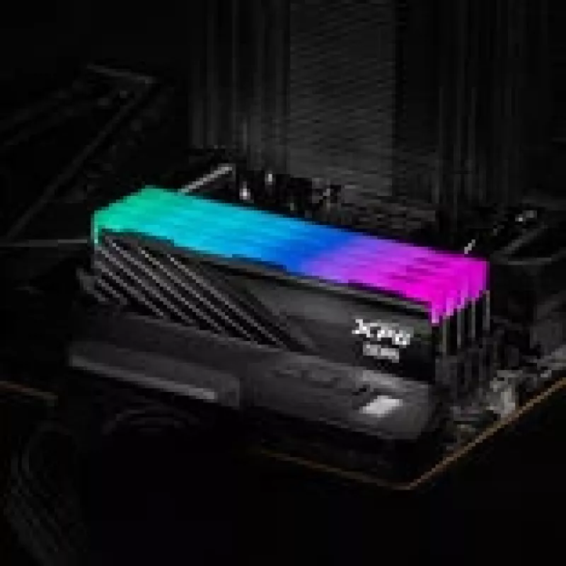 RAM DDR5 para desktop ADATA XPG Lancer Blade RGB 32GB (2x16GB) 6400 MT/s CL32 XMP/EXPO, preto