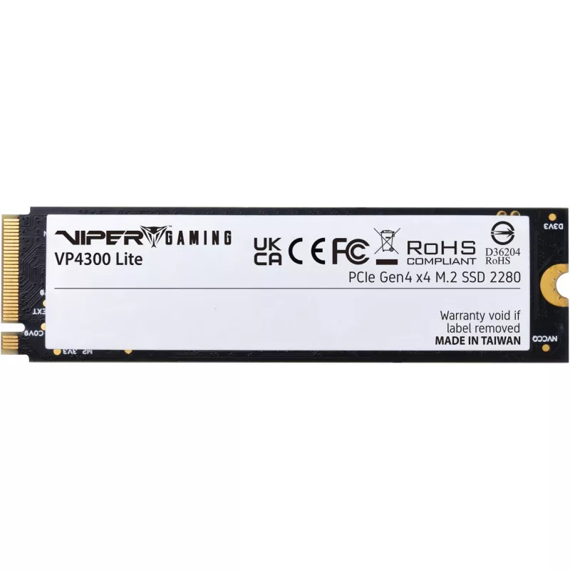 Unidade SSD Viper VP4300 Lite 1TB M.2 PCIe Gen4x4 NVMe 2.0 PS5