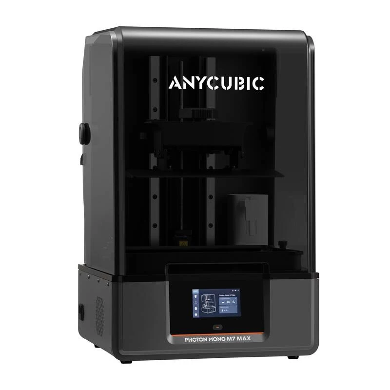 Anycubic Photon Mono M7 Max impressora 3D de resina, LCD 7K, grande volume de impressão, preta