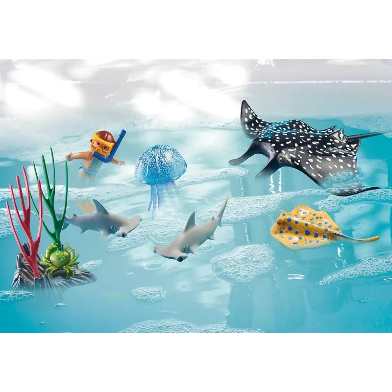 PLAYMOBIL® 71623 plataforma de recife de coral