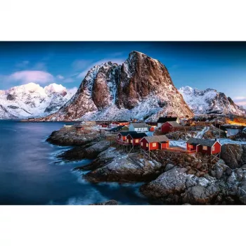 Puzzle Ravensburger Lofoten Noruega 3000 peças paisagem
