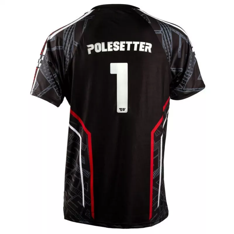Polesetter ONE Simracing Jersey vermelho - XXL