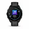 Garmin Forerunner 165 Music relógio desportivo GPS 43 mm, AMOLED 1,2" 390 x 390, 4 GB, bracelete de silicone, perímetro do pulso 126–203 mm, preto/cinzento ardósia (010-02863-30)