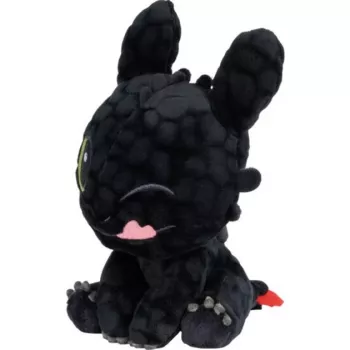 Dragons: Toothless, feliz, peluche 18 cm