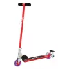 Trotinete clássica Razor S Spark Sport — quadro de aço, dobrável, 2 rodas, travão de pé, para crianças a partir dos 8 anos, carga máxima 100 kg, preto/vermelho
