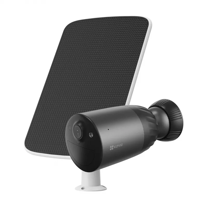 Câmara de vigilância IP EZVIZ BC1c 4K bullet, 8 MP, 3840×2160, 2,8 mm, 135° diagonal, Wi-Fi, bateria 10400 mAh, IP65