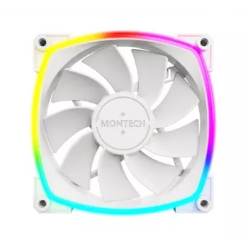 Ventoinha para caixa de computador Montech RX120 PWM 12 cm branco 3 unid.