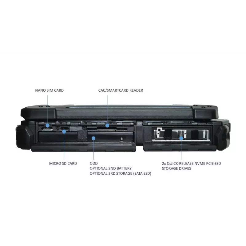 Portátil Z14G3 CU5-125U 14T 16GB/256GB Z4K1Q2JEJBXX Durabook