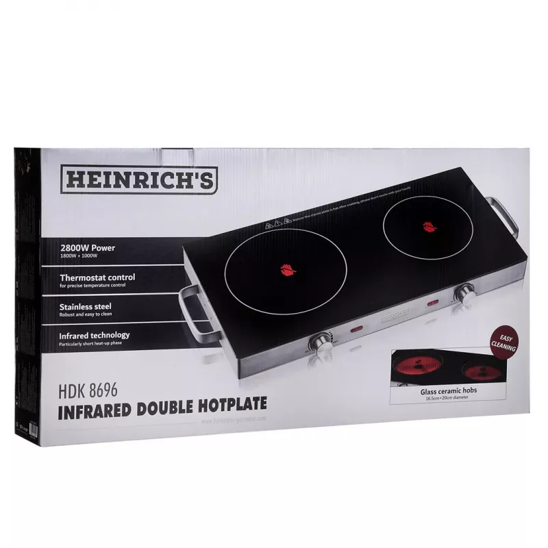 Fogão elétrico HEINRICH'S HDK 8696