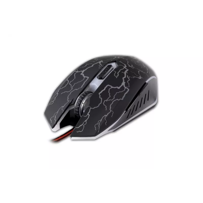 Rebeltec Diablo - Rato - ótico - 6 botões - com fios - USB