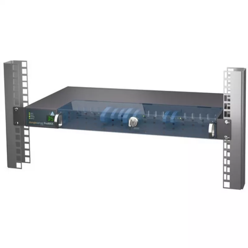 Servidor de impressão SEH dongleserver ProMAX Ethernet LAN preto azul