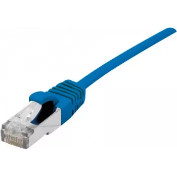 Cabo de rede Dexlan 858723 1 m Cat6a S/FTP azul