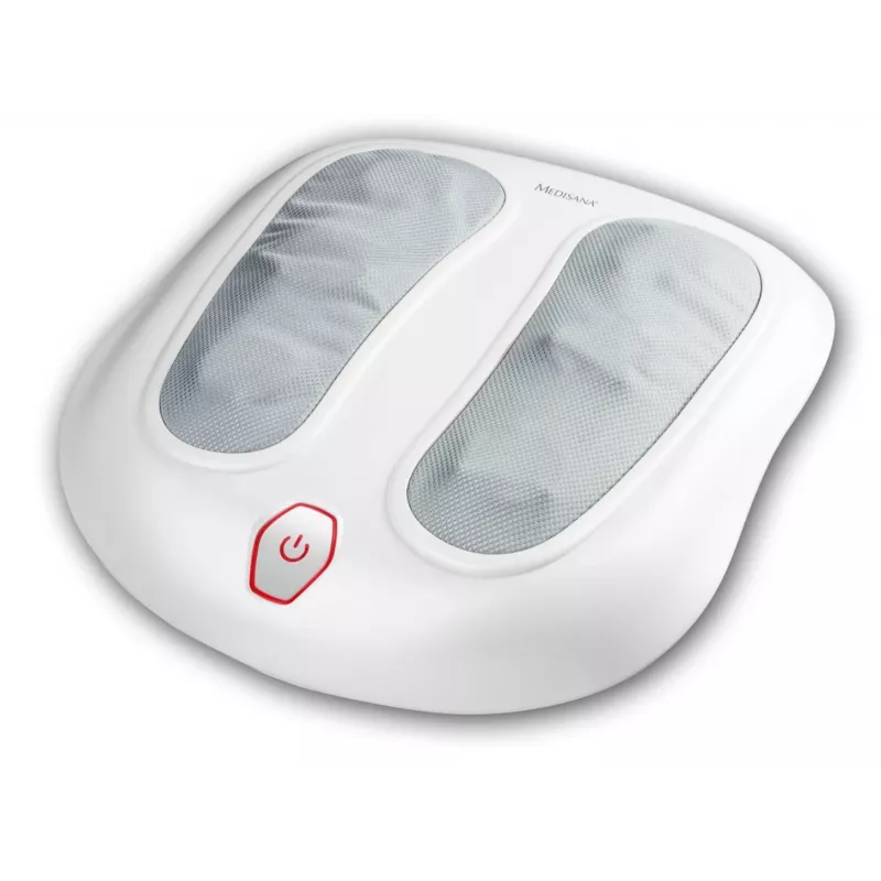 Massageador de pés e costas Medisana FM 883 — 2 zonas, 2 programas, função de calor, AC 220–240 V, branco