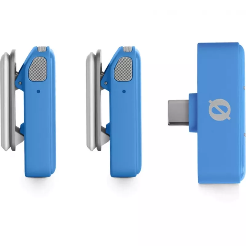 Microfone lavalier sem fios Rode Wireless Micro — azul (WIMICROCBLU)