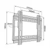 Suporte de parede para TV TB até 42 polegadas 40 kg máx. VESA 200 (AJTBXT4240FI250)