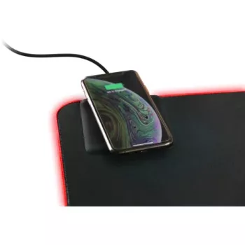 Deltaco GAM-092 - Preto - Monocromático - Neoprene - USB - Tapete de rato gaming