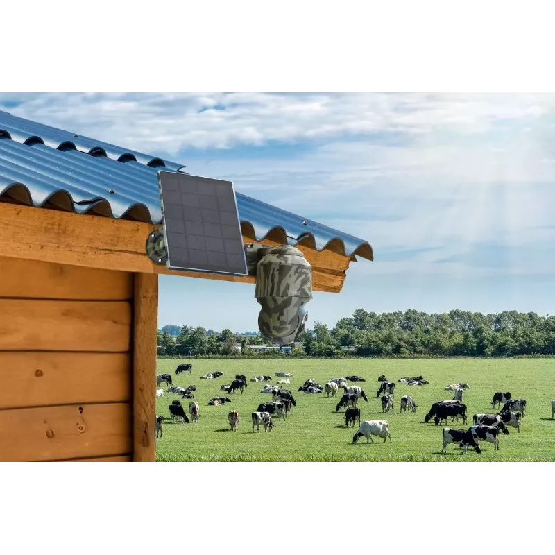 Technaxx 4G PT Dome TX-290 com painel solar