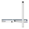 Yeelight luz de armário YLCG006 LED deteção de movimento luz de guarda-roupa 60 cm 2700K (prateado)