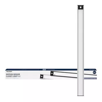 Yeelight luz de armário YLCG006 LED deteção de movimento luz de guarda-roupa 60 cm 2700K (prateado)