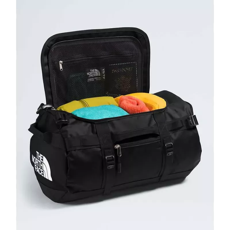 Saco Base Camp Duffel XS TNF Black-TNF branco-NPF