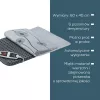 Almofada térmica HK125 XXL Cosy cinzento