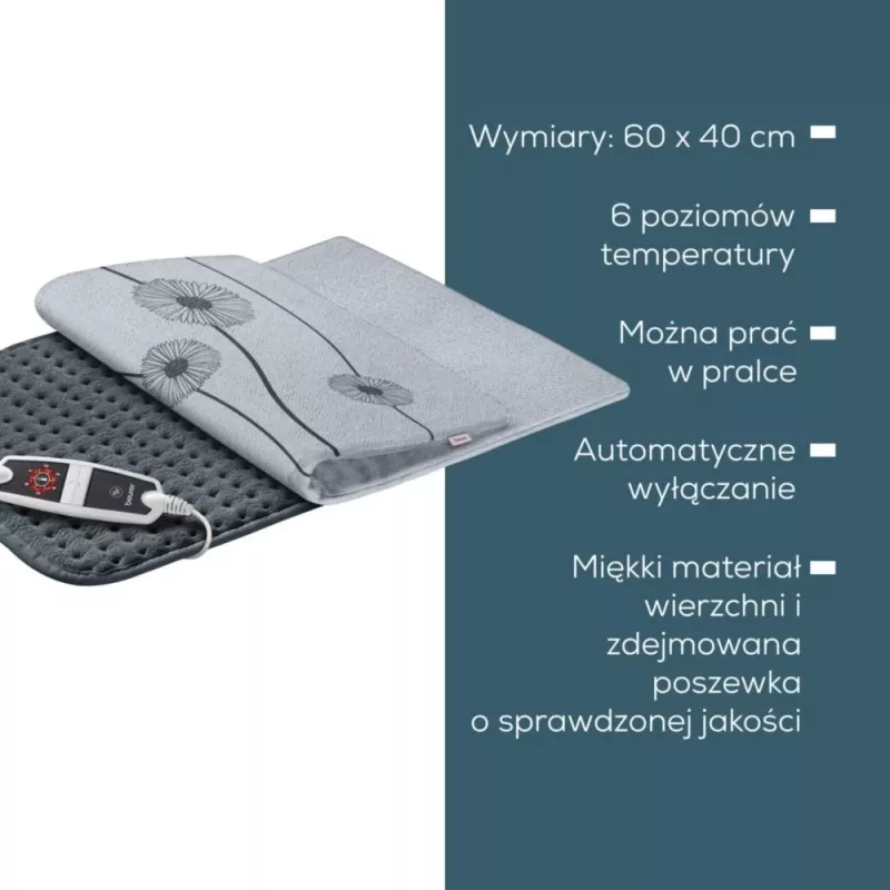 Almofada térmica HK125 XXL Cosy cinzento