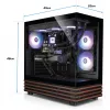 FTW A-Line LCS 5060Ti D5, PC Gaming preto/transparente, Windows 11 Home