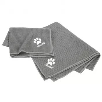Pano VILEDA Pet Wipes 172650 450x700 mm, poliéster, lavável na máquina, cinzento